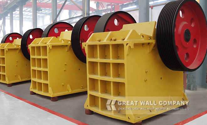 PE jaw crusher for sale in crushing plant