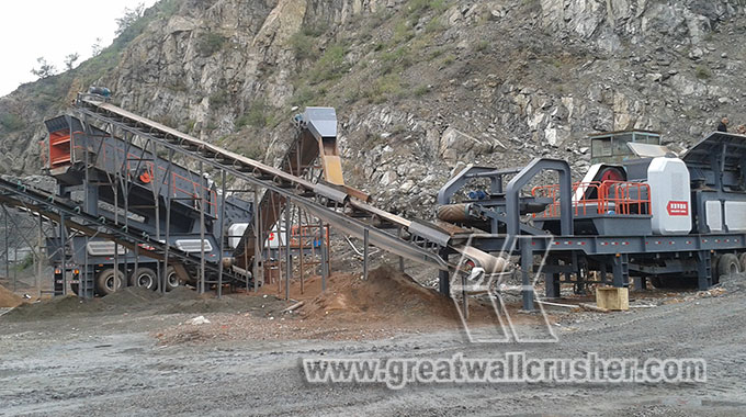 Mobile jaw crusher and mobile cone crusher for sale Zambia 