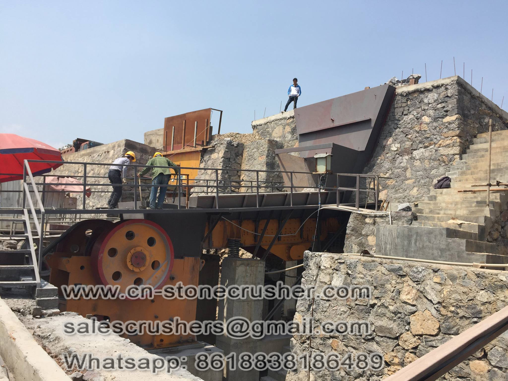 Small Jaw Crusher for river stone crushing plant Philippines 