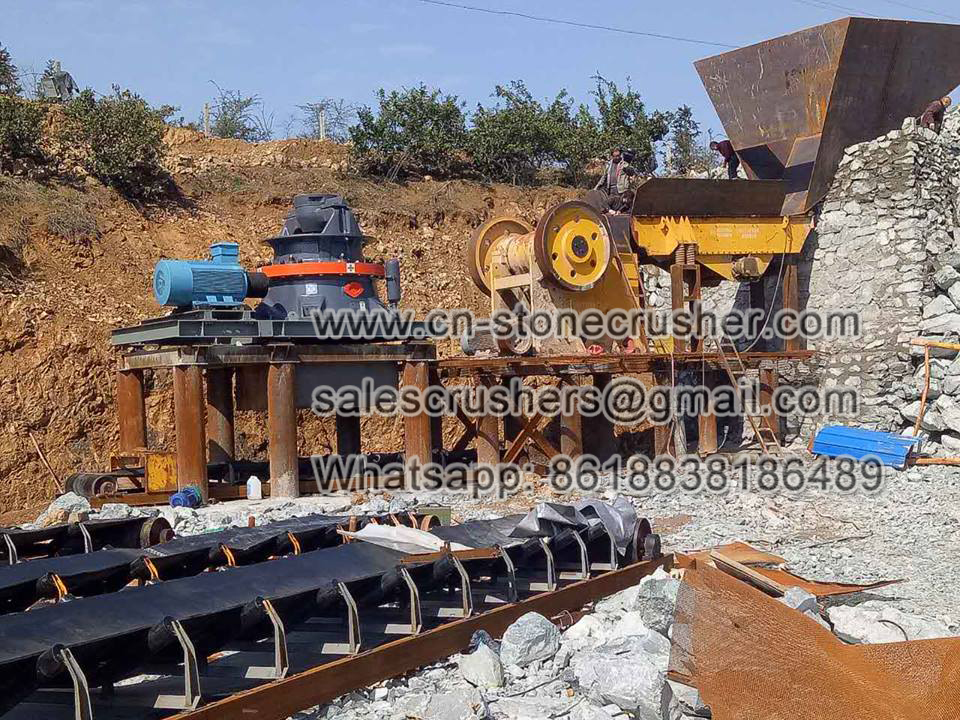 mini jaw crusher and cnoe crusher for sale Chile